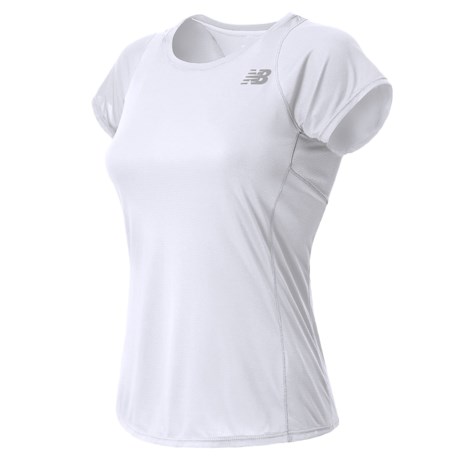 53%OFF 女性のランニングやフィットネスシャツ ニューバランスは、Tシャツを加速 - （女性用）半袖 New Balance Accelerate T-Shirt - Short Sleeve (For Women)